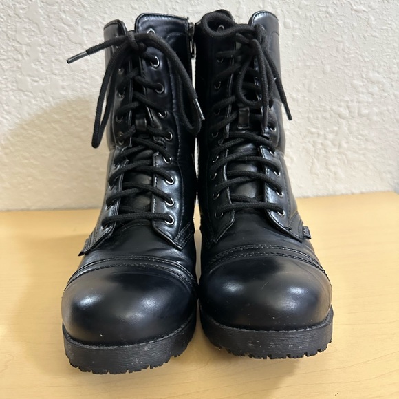 LaForst Non Slip Combat Boots - Picture 5 of 8